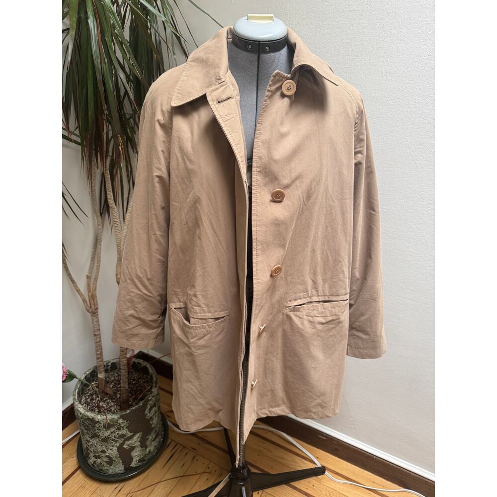 London Fog Vintage Minimalist Trench Coat